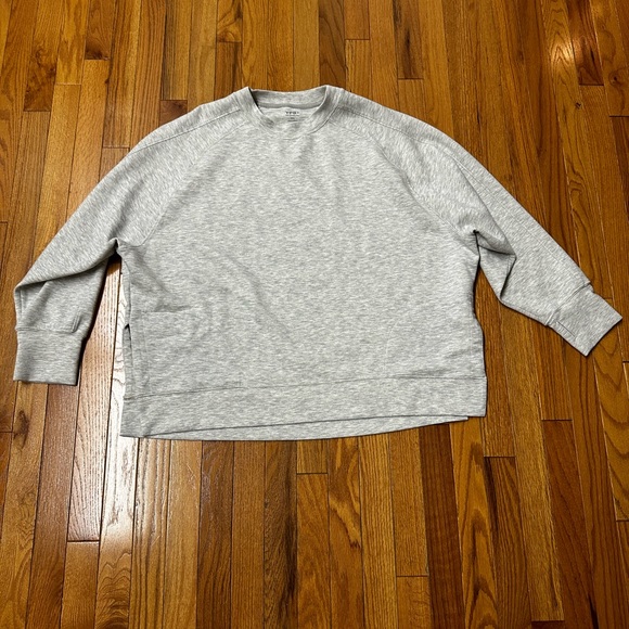 Abercrombie YPB neoKNIT Legging-Friendly Crew Graphite XXL - Picture 2 of 4